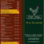 Menu For you El Jadida June 2023 050611